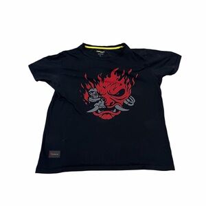 Cyberpunk 2077 Black/Red Samurai Graphic Black T-Shirt - Size L CD Projekt Red